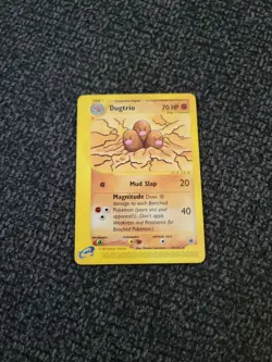 Pokemon Expedition Set Regular Finish Dugtrio eReader 44/165 NM-MT OC1139 - Image 1