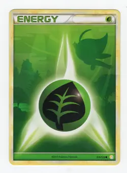 2010 Pokemon Grass Energy #115/123 (Celebi) Common MP (See Desc) - Image 1