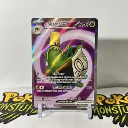 Sinistcha EX 189/167 - Pokemon Twilight Masquerade Full Art Ultra Rare - NM - Image 1