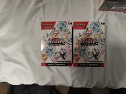 2x Pokemon TCG Prismatic Evolutions Booster Bundle New Factory Sealed (LOT OF 2) - Image 1