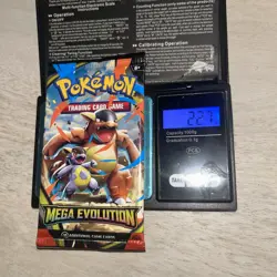(VERY HEAVY) 22.7g! Pokemon TCG Mega Evolution Booster Pack (SEALED)✅ - Image 1