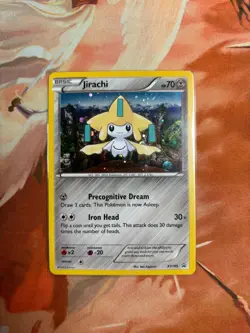 Pokemon XY Promo Jirachi Holo XY195 NEAR MINT - Image 1