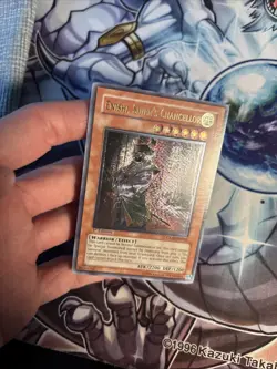 (MC) 1x Yugioh Enishi, Shien's Chancellor Ultimate Rare GLAS-EN032 1st Ed VLP - Image 3