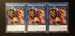 Yu-Gi-Oh! 3x Barricadeborg Blocker, RIRA-EN081, Common, 1. Ed., Englisch, NM - Image 1