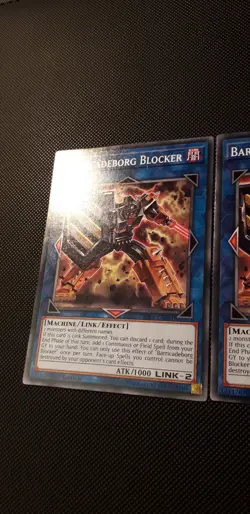 Yu-Gi-Oh! 3x Barricadeborg Blocker, RIRA-EN081, Common, 1. Ed., Englisch, NM - Image 2