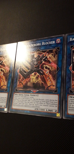 Yu-Gi-Oh! 3x Barricadeborg Blocker, RIRA-EN081, Common, 1. Ed., Englisch, NM - Image 3