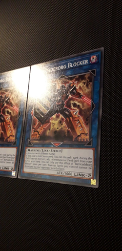 Yu-Gi-Oh! 3x Barricadeborg Blocker, RIRA-EN081, Common, 1. Ed., Englisch, NM - Image 4