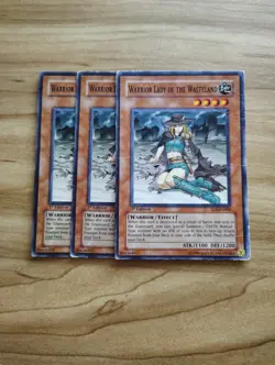 Yu-Gi-Oh! - Warrior Lady Of The Wasteland 3X - Complete Playset - Image 1