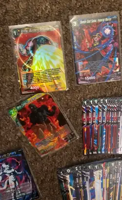 Dragonball Dragon Ball Super TCG Cards BULK JOB LOT goku, secret Rares,holos - Image 4