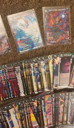 Dragonball Dragon Ball Super TCG Cards BULK JOB LOT goku, secret Rares,holos - Image 5