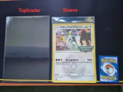 1x Jumbo Toploader + Jumbo Sleeve - Both sizes available for Jumbo Pokemon Cards - Image 3