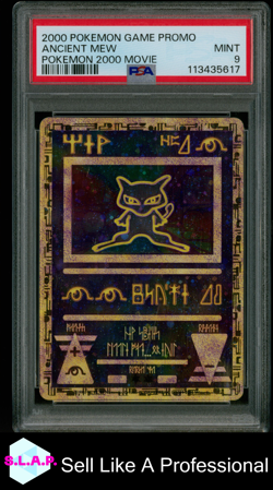 ANCIENT MEW POKEMON PROMO CARD 2000 PSA 9 - Image 1