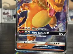 Pokemon TCG Sun & Moon Black Star Promo - Charizard GX #SM211 - Holo Card - Image 3