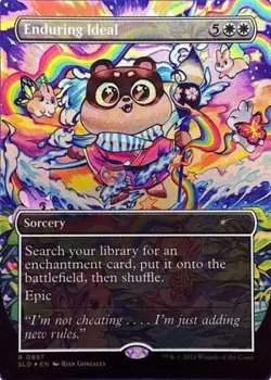 MTG English Enduring Ideal (Rainbow Foil) NM Foil Secret Lair - Image 1