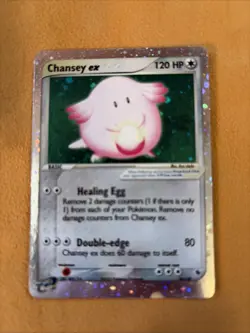 Pokemon TCG Chansey EX 96/109 Ruby and Sapphire Holo Card - Image 3