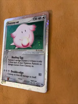 Pokemon TCG Chansey EX 96/109 Ruby and Sapphire Holo Card - Image 5