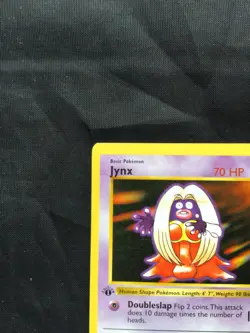 Pokemon Cards: Base Set 1st Edition Uncommon: Jynx 31/102 - Image 2