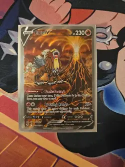 Entei v GG36/GG70 Crown Zenith: Galarian Gallery Ultra Rare Holo Card - Image 1