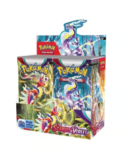 Pokemon Scarlet & Violet Sealed Booster Box (18 PACKS) - Image 1
