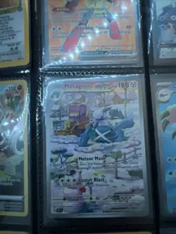 Pokemon TCG Metagross Illustration Rare Card 178/162 SV05: Temporal Forces - Image 1