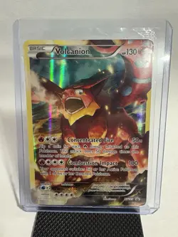 Pokemon TCG Volcanion XY Black Star Promos Holo Card XY185 - Image 1