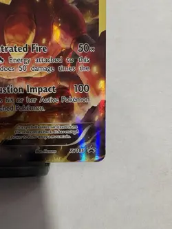 Pokemon TCG Volcanion XY Black Star Promos Holo Card XY185 - Image 5