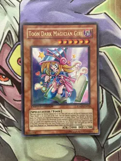 JUMP-EN010 Toon Dark Magician Girl Ultra Rare Limited Edition NM Yugioh Card - Image 1