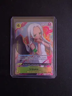 S-Snake (Alt Art) OP13-114 R Carrying on His Will - ONE PIECE Card Game ENGLISH - Image 1