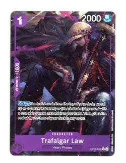 Trafalgar Law Parallel OP09-069 R * One Piece Emperors in the New World Card - Image 1