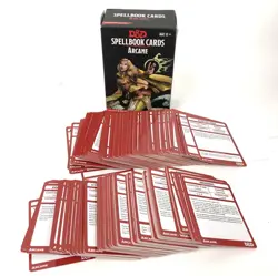D&D 5e Arcane Spellbook Cards Divine Cards & NPC & Monster Cards - Image 2