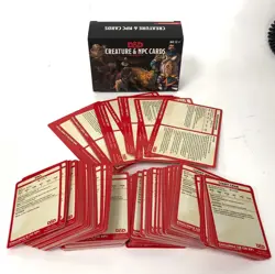 D&D 5e Arcane Spellbook Cards Divine Cards & NPC & Monster Cards - Image 4