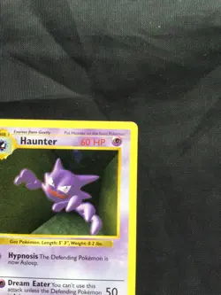 Pokemon Cards: Base Set 1st Edition Uncommon: Haunter 29/102 - Image 3