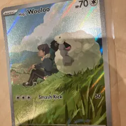 Pokemon Card Hops Wooloo Card Scarlet Violet Journey Together 170/159 - M/NM - Image 4