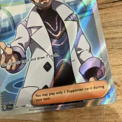 Pokemon Card Professor's Research Professor Turo 241/198 Scarlet Violet Base MNT - Image 3
