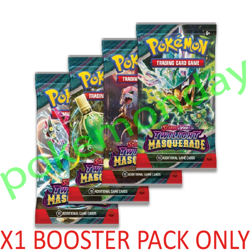 Twilight Masquerade Scarlet & Violet Booster Pack 151 Go Pokemon Cards TCG New - Image 1