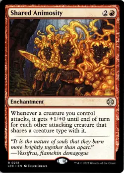 NM - Shared Animosity R Commander: The Lost Caverns of Ixalan 231 - Image 1