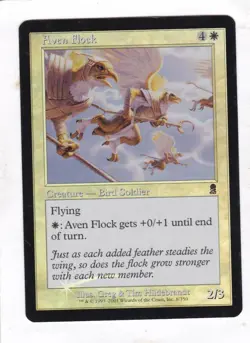 MTG: Odyssey: Foil: Aven Flock - Image 1