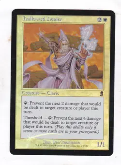 MTG: Odyssey: Foil: Hallowed Healer - Image 1