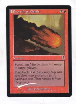 MTG: Odyssey: Foil: Scorching Missile - Image 1