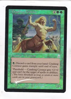 MTG: Odyssey: Foil: Crashing Centaur - Image 1
