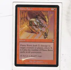 MTG: Odyssey: Foil: Flame Burst - Image 1