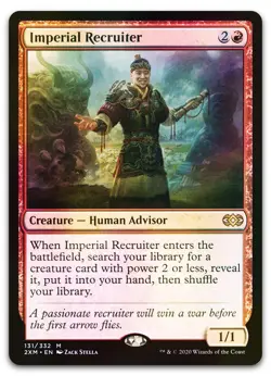 Imperial Recruiter #131 (Foil) (NM) Double Masters 2XM Magic MTG - Image 1