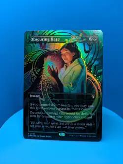 Obscuring Haze (Borderless) Commander Masters Foil - Image 1