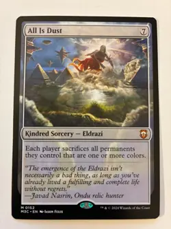 MTG All Is Dust Commander: Modern Horizons 3 Regular NM eldrazi - Image 1