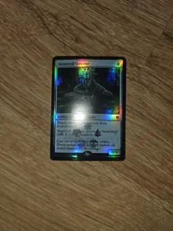 MtG ELD - Promo Stonecoil Serpent #235 FOIL - Image 3