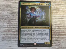 1x Zimone, All-Questioning - Duskmourn: House of Horror - NM - German - MTG - Image 1