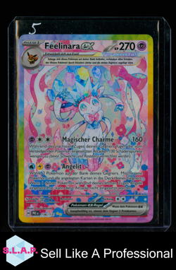 FEELINARA EX POKEMON 156/131 2025 PRISMATISCHE ENTWICKLUNG HOLO FOIL DEUTSCH - Image 1