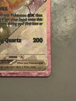 2025 Pokemon SVP Prismatic Evolutions Eevee EX 174 Black Star Promo - Image 4