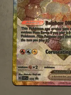 2025 Pokemon SVP Prismatic Evolutions Eevee EX 174 Black Star Promo - Image 5