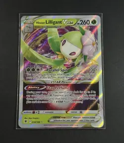 Hisuian Lilligant VSTAR 018/189 SWSH10: Astral Radiance NM Pokemon TCG Card - Image 1